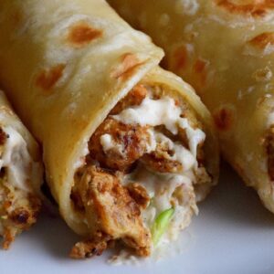 Chicken Malai Boti Roll