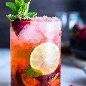 Strawberry Mint Mojito